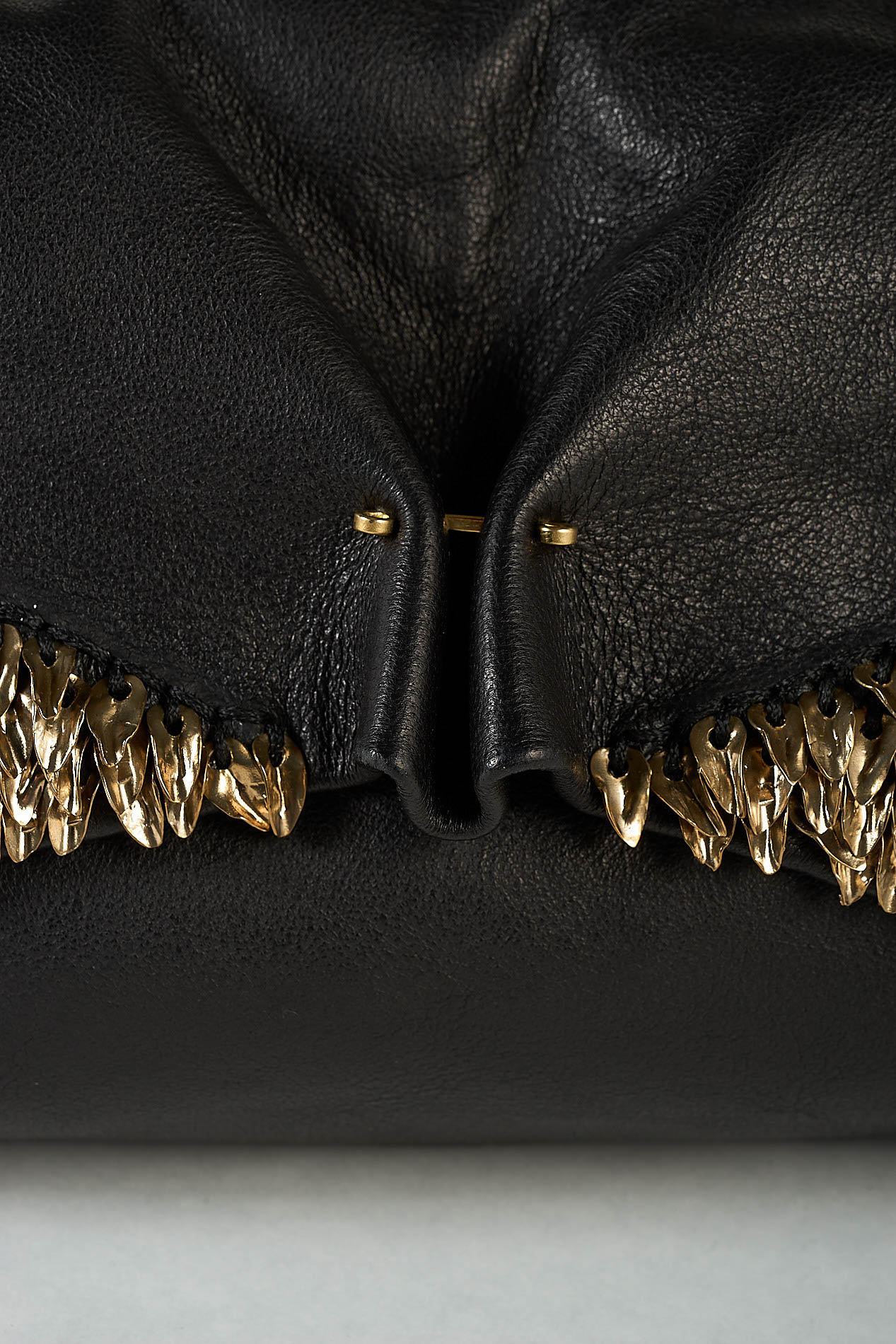 daniele basta leather and silver bags - DETAIL